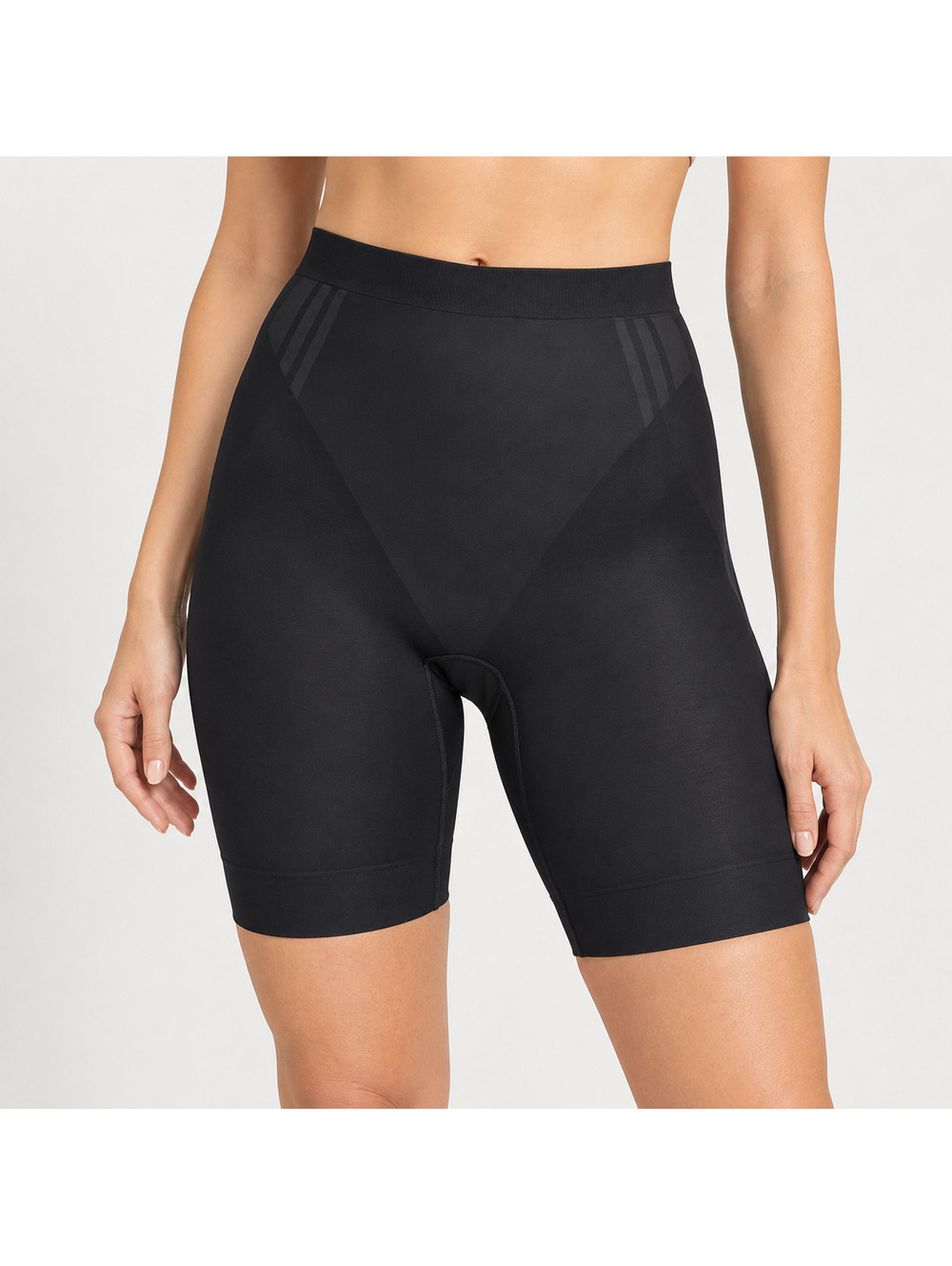 SPANX SPANXsculpt GoFigure Mid-Thigh Shapewear Shorts Black XL NWT
